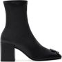 Courrèges Boots & laarzen Reedition Ankle Boots Synthetic Leather Black in zwart - Thumbnail 5