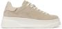 Crime London Beige Suède Sneakers Platina Details Beige Dames - Thumbnail 1