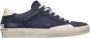 Crime London Blauwe Distressed Sneakers voor Mannen Blue Heren - Thumbnail 1