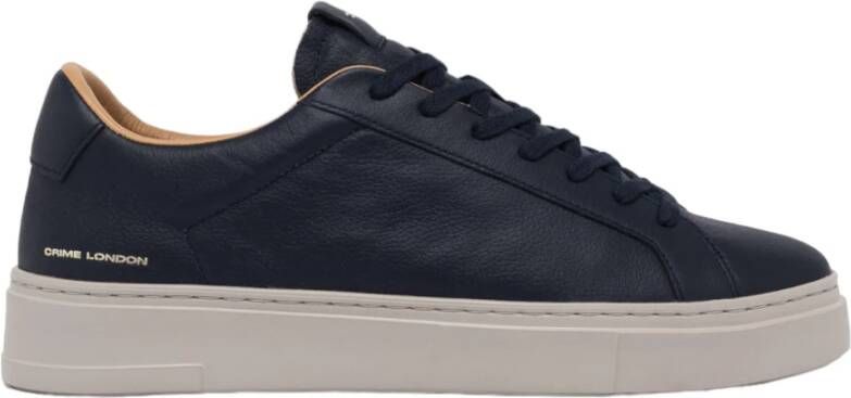 Crime London Blauwe Sneakers voor een stijlvolle uitstraling Blue Heren