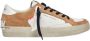 Crime London Bruine Suiker Sneaker Hoge Kwaliteit Made in Italy Multicolor Heren - Thumbnail 1