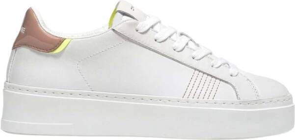 Crime London Sneakers Low Top Weightless in pelle verniciata Wit Dames