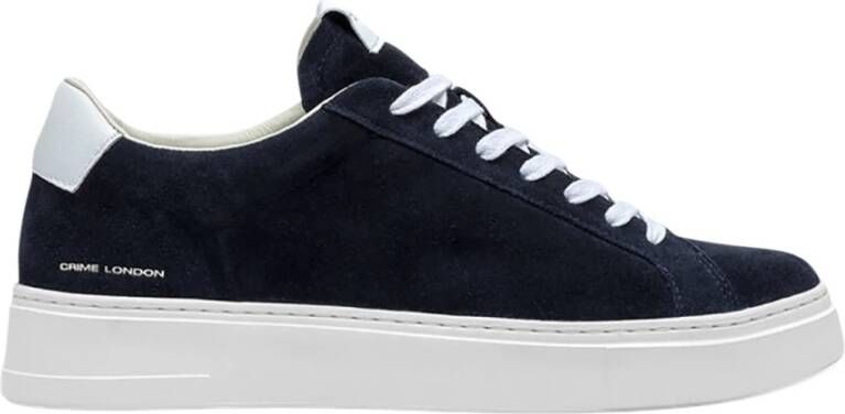 Crime London Casual Sneakers voor Mannen en Vrouwen Blue Heren