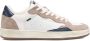 Crime London Chelsea Suède Sneakers met Contrasterende Details Beige Heren - Thumbnail 1