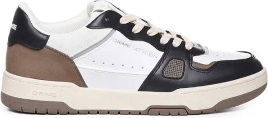 Crime London Choco Cream Leren Sneakers Multicolor Heren