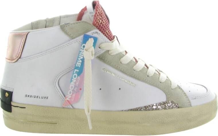 Crime London Deluxe Mid Retrofi Low Basket Multicolor Dames