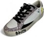 Crime London Glitter Comic Sneaker Zwart-Wit Deluxe White Dames - Thumbnail 1