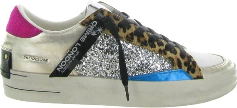 Crime London Glitter Sk8 Schoenen Multicolor Dames