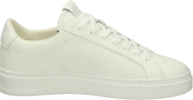 Crime London Lage Sneakers met Verwijderbare Binnenzool White Heren