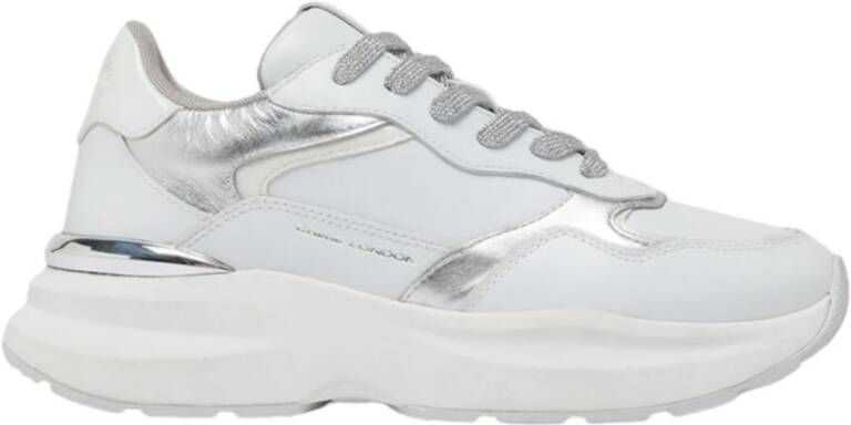 Crime London Lage Sneakers White Dames