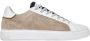 Crime London Royal Beige Sneaker met Leren Details Multicolor - Thumbnail 5