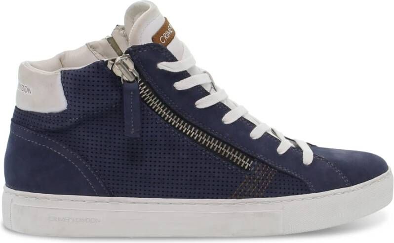 Crime London Sneakers Blauw Heren