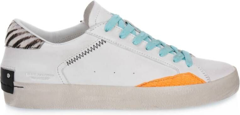 Crime London Casual Stoffen Sneakers White Dames - Foto 1