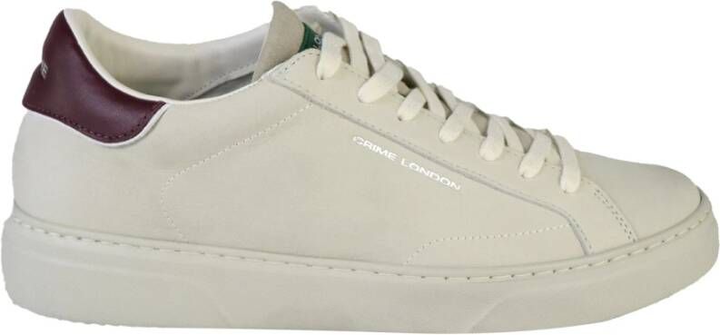 Crime London Sneakers Wit Heren