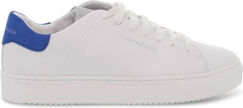 Crime London Sneakers White Heren