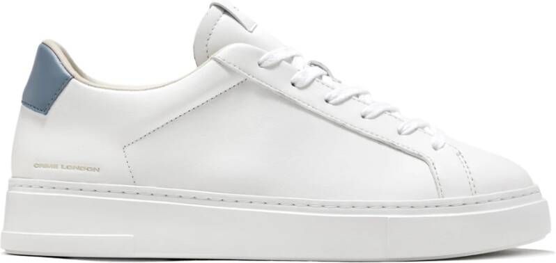 Crime London Witte Sneakers met Stijl White Heren