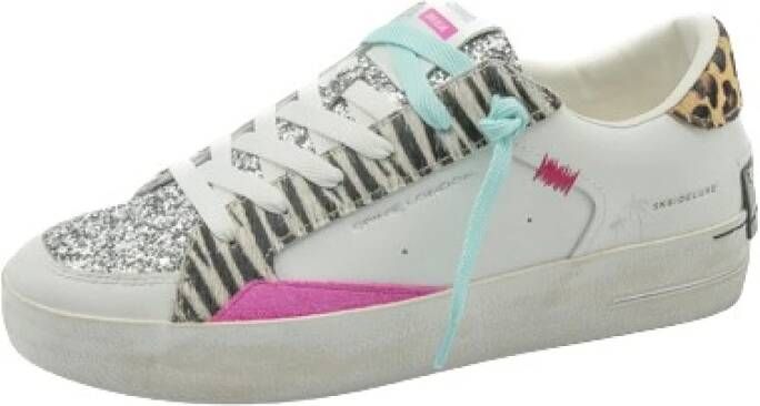 Crime London Stijlvolle damessneakers Ss25 White Dames