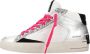 Crime London Stijlvolle Mid-Top Sneakers voor Vrouwen White Dames - Thumbnail 1