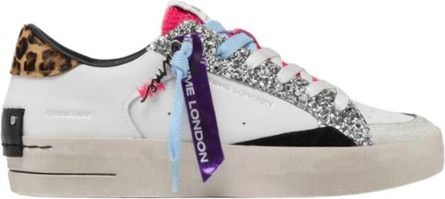 Crime London Stijlvolle Sneakers voor Een Onderscheidende Garderobe White Dames