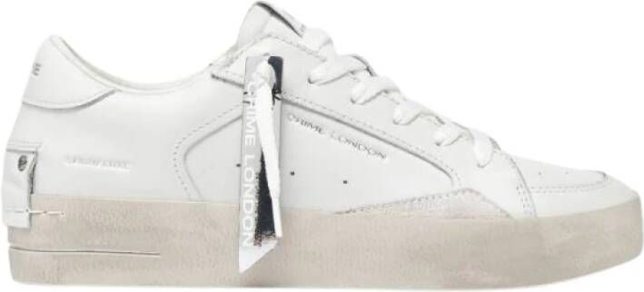 Crime London Stijlvolle Sneakers voor Mannen en Vrouwen White Dames