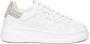 Crime London Witte Glitter Stud Leren Sneakers White Dames - Thumbnail 1