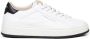 Crime London Witte Leren Sneakers met Bandzool White Heren - Thumbnail 1