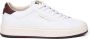 Crime London Witte Leren Sneakers met Stud Detail White Heren - Thumbnail 1