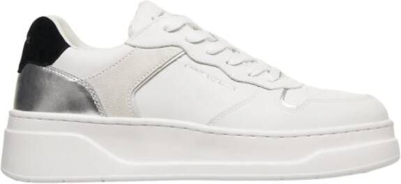 Crime London Witte Sneakers Magnetische Stijl White Dames