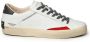 Crime London Witte Sneakers met Rode Details White Heren - Thumbnail 1