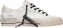 Crime London Witte Sneakers 'Recut' Stijlvol Comfort White Heren - Thumbnail 1