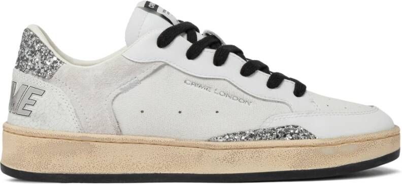 Crime London Witte Sneakers voor een stijlvolle look White Dames