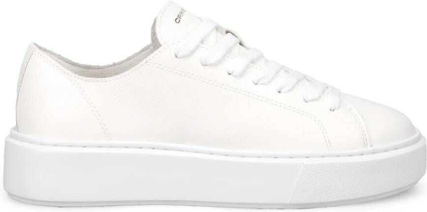 Crime London Witte Sneakers voor Misdaadliefhebbers White Dames