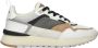 Crime London Zwarte Leren Sneakers Multicolor Heren - Thumbnail 1