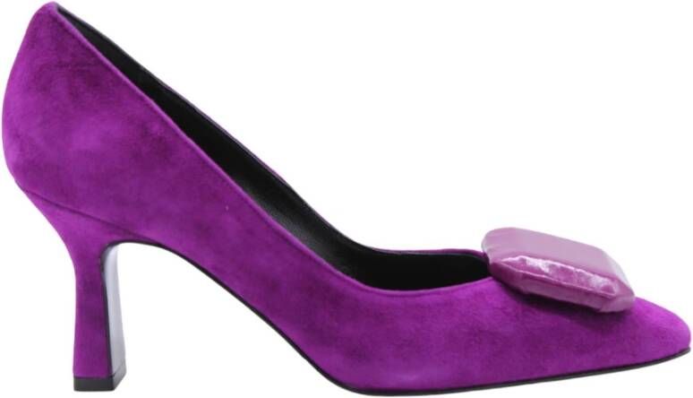 Cristian Daniel Sheeran Pumps Verhogen Uw Stijl Purple Dames