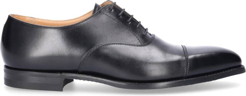 Crockett & Jones Budapester Flats Black Heren