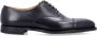 Crockett & Jones Zwarte Gesloten Teen Oxford Schoenen Black Heren - Thumbnail 1