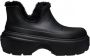 Crocs Zwarte enkellaarsjes met faux-fur voering Black Heren - Thumbnail 15