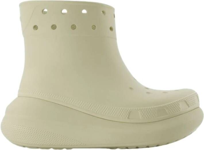 Crocs Classic Crush Boots in Beige EVA Beige Dames