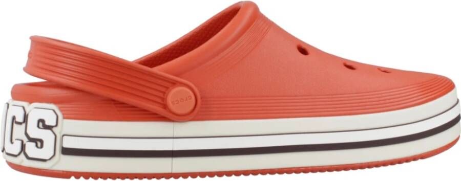 Crocs Off Court Logo Klompen Oranje