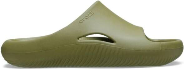 Crocs Comfortabele Recovery Mules Mellow Stijl Green Heren