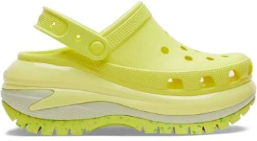 Crocs Comfortabele Sandalen voor Dagelijks Gebruik Yellow Dames