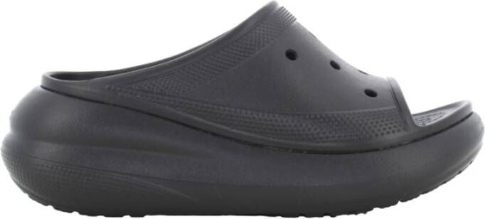 Crocs Dames Crush Slide Sandalen Black Dames