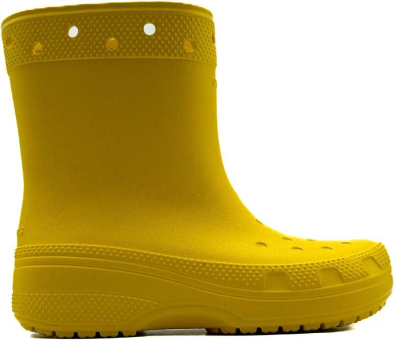 Crocs Gele regenlaarzen Yellow Dames