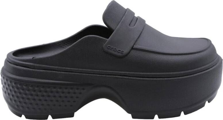 Crocs Houten Klompen Collepepe Black Dames