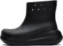 Crocs Klassieke Crush Regenlaars Black Dames - Thumbnail 1