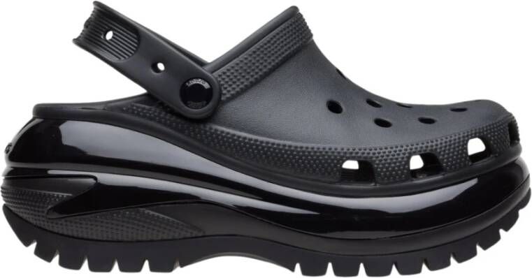 Crocs Klassieke Mega Crush Klomp Black Dames