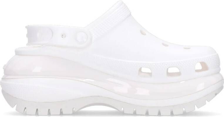 Crocs Klassieke Mega Crush Klomp White Dames