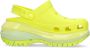 Crocs Klassieke Mega Crush Muil Klomp Yellow Dames - Thumbnail 1