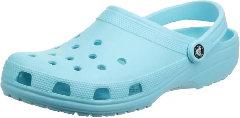 Crocs Klassieke Sabot Unisex Synthetische Slippers Blue Dames