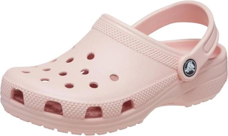 Crocs Klassieke Sabot Unisex Synthetische Slippers Pink Dames